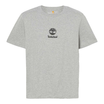 Front - Timberland Mens Logo Stack T-Shirt