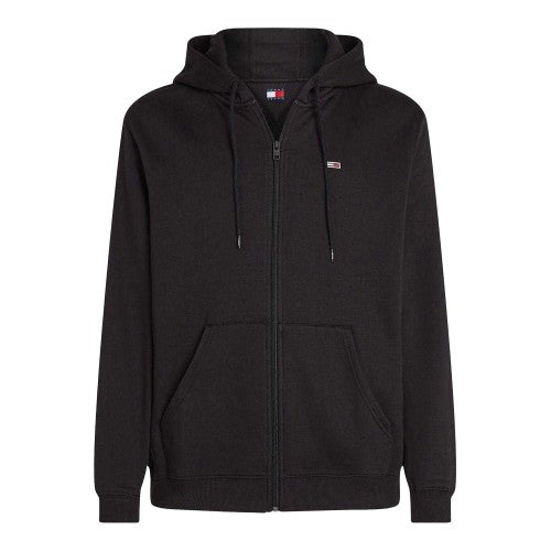 Front - Tommy Jeans Mens Lightweight Full Zip Hoodie
