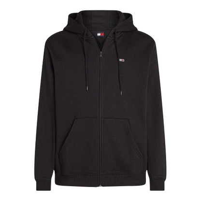 Front - Tommy Jeans Mens Lightweight Full Zip Hoodie