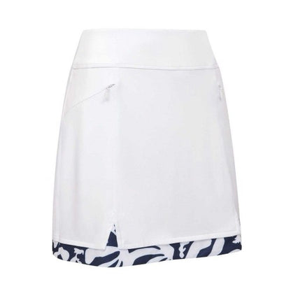 Front - Callaway Womens/Ladies Abstract Floral Golf Skort