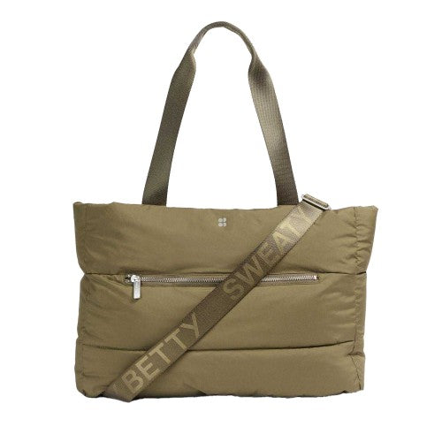 Front - Sweaty Betty Quilted Tote Bag