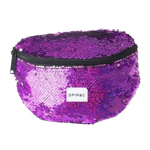 Front - Spiral Sequins Bum Bag