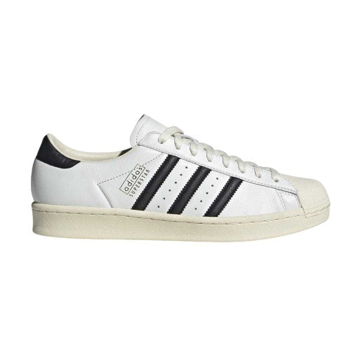 Front - Adidas Mens Superstar Leather Shoes