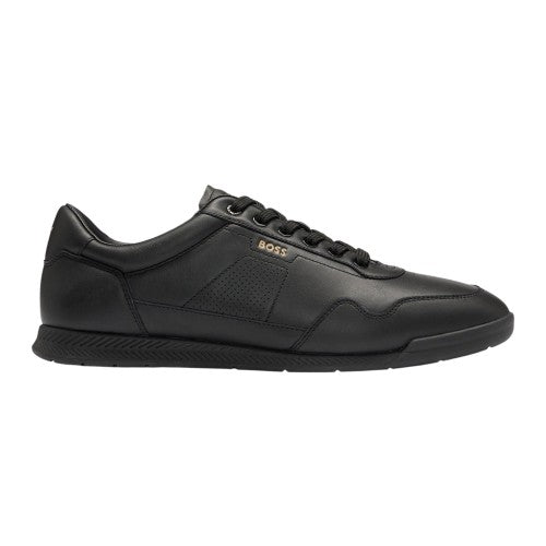Front - Boss Mens Nitan Leather Trainers