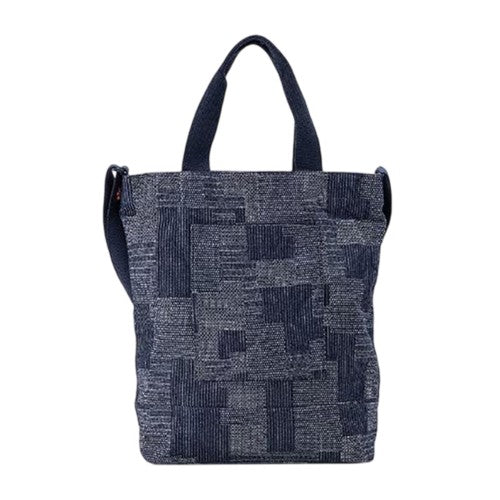 Front - Levis Icon Patchwork Denim Tote Bag