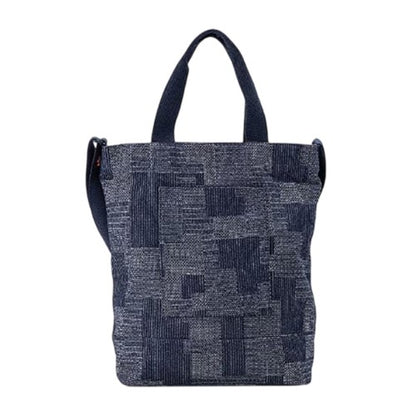 Front - Levis Icon Patchwork Denim Tote Bag