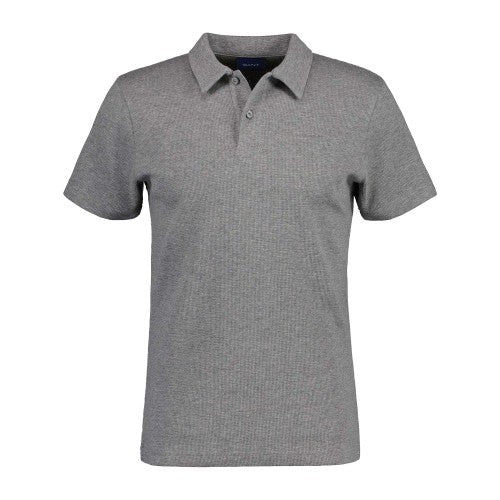 Front - Gant Mens Short-Sleeved Polo Shirt