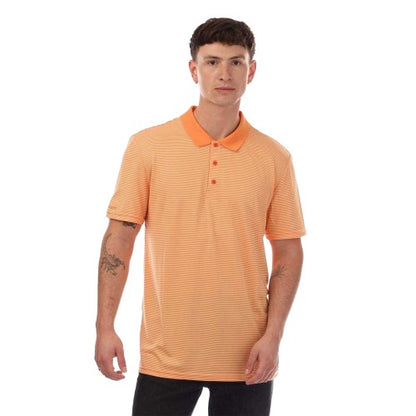 Front - Lyle & Scott Mens Micro-Stripe Polo Shirt