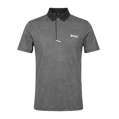 Front - Boss Mens Heather Polo Shirt