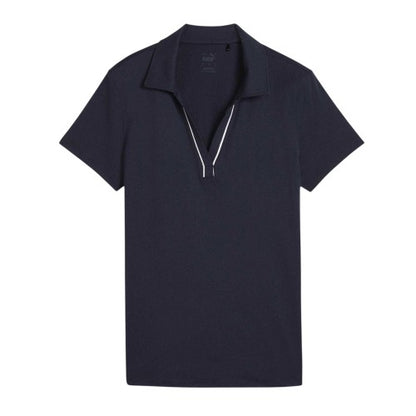 Front - Puma Womens/Ladies Cloudspun Piped Short-Sleeved Polo Shirt