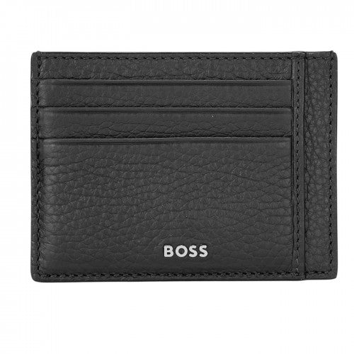 Front - Boss Crosstown Leather Card Holder