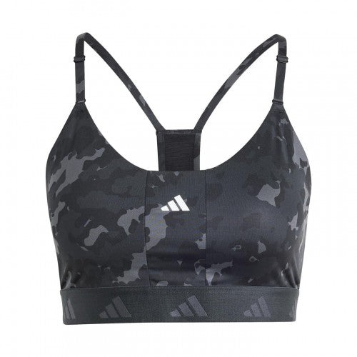 Front - Adidas Womens/Ladies Camouflage Sports Bra