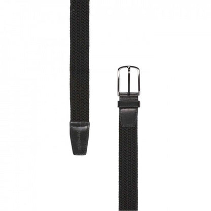 Front - Lyle & Scott Braided Woven Belt