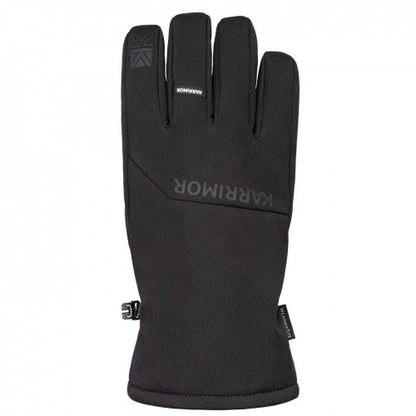 Front - Karrimor Mens Waterproof Logo Gloves