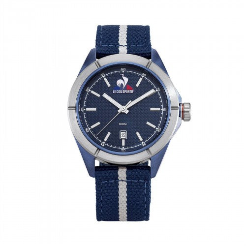 Front - Le Coq Sportif Unisex Adult Fabric Digital Watch