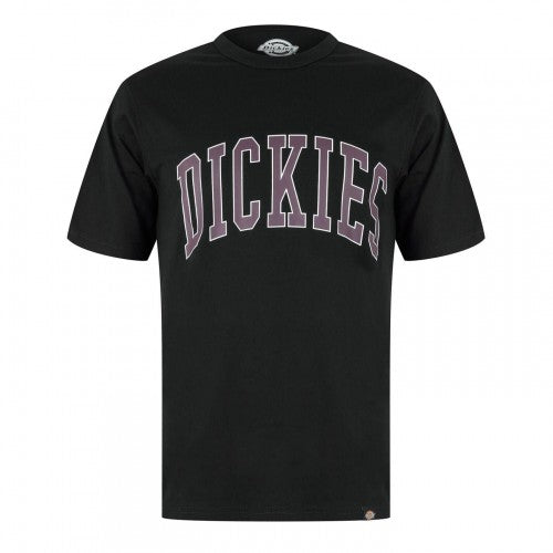 Front - Dickies Mens Arched Logo Cotton T-Shirt