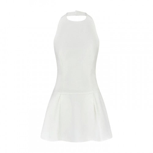 Front - Muse Womens/Ladies Fitted And Flared Mini Dress