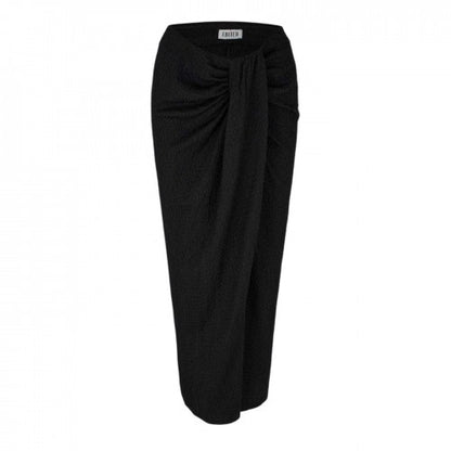 Front - Edited Womens/Ladies Twist Knot Polyester Blend Midi Skirt