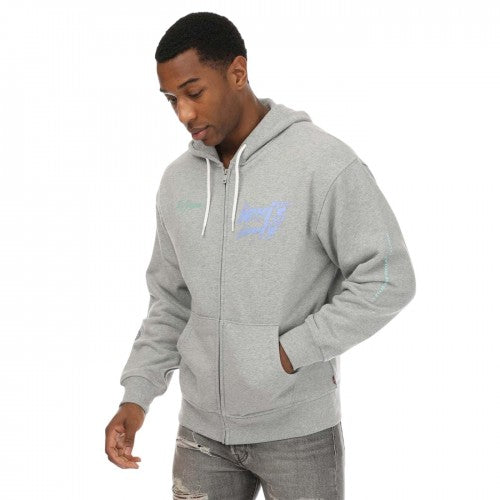 Front - Levis Mens Graphic Full Zip Hoodie