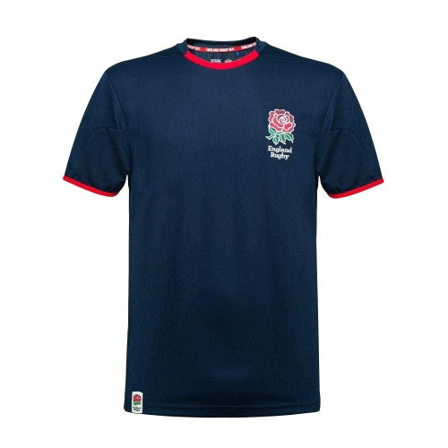 Front - England Rugby Mens Polyester T-Shirt