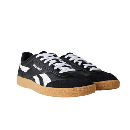 Front - Reebok Mens Smash Edge Leather Trainers