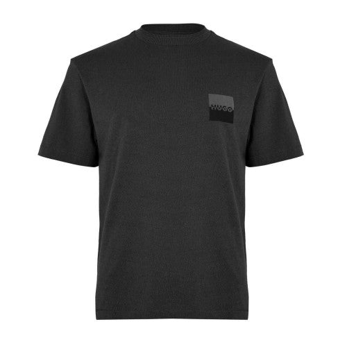 Front - Hugo Mens Ribbed T-Shirt