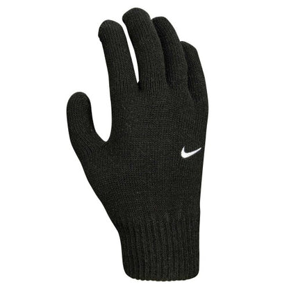 Front - Nike Unisex Adult Ribbed Cuff Knitted Swoosh Gloves