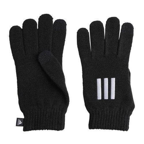Front - Adidas Unisex Adult 3S Knitted Gloves