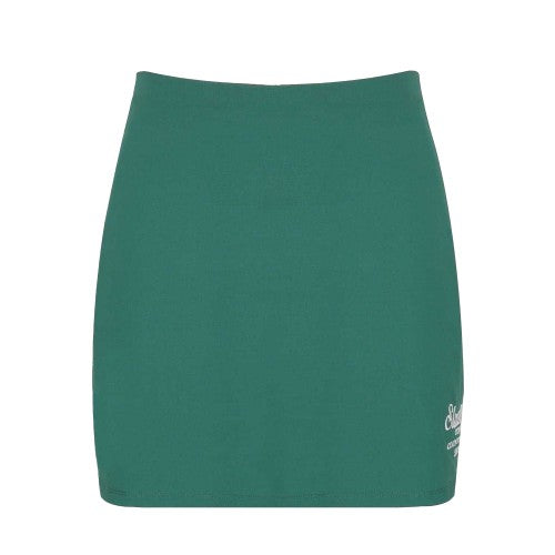 Front - Slazenger Womens/Ladies Logo Printed Slim Tennis Skort
