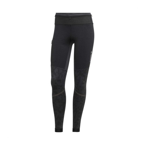 Front - Adidas Womens/Ladies Terrex Agravic Running Tights