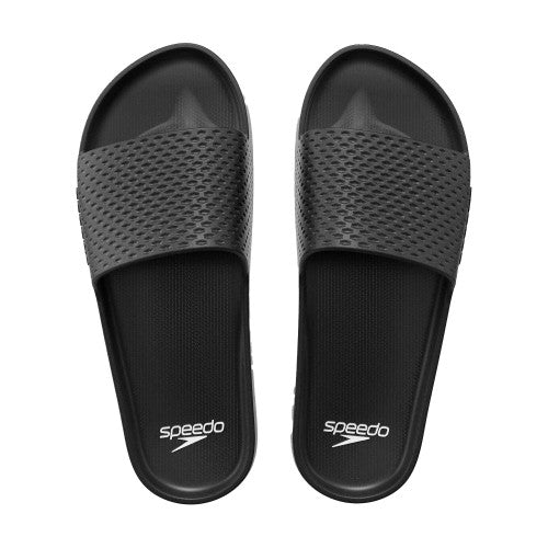 Front - Speedo Mens Essential Flat Slides