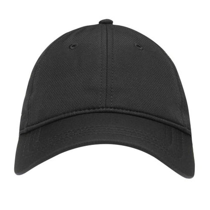 Front - Lacoste Logo Taffeta Adjustable Baseball Cap