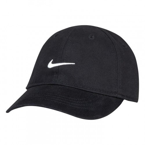Front - Nike Baby Swoosh Cotton Twill Baseball Cap