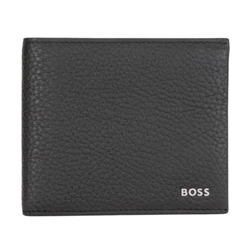 Front - Boss Crosstown Bi-Fold Leather Wallet