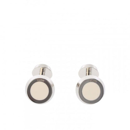 Front - Boss Mens Simony Polished Business Cufflinks