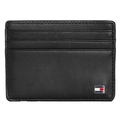 Front - Tommy Hilfiger Classic Leather Card Holder