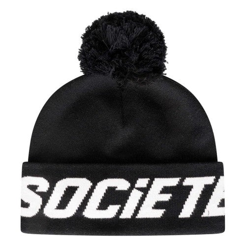 Front - Societe Noir Lettering Beanie