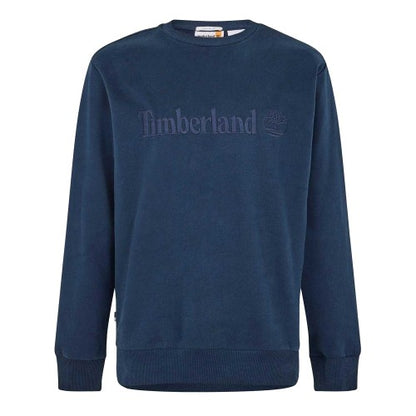 Front - Timberland Mens Embroidered Logo Sweatshirt