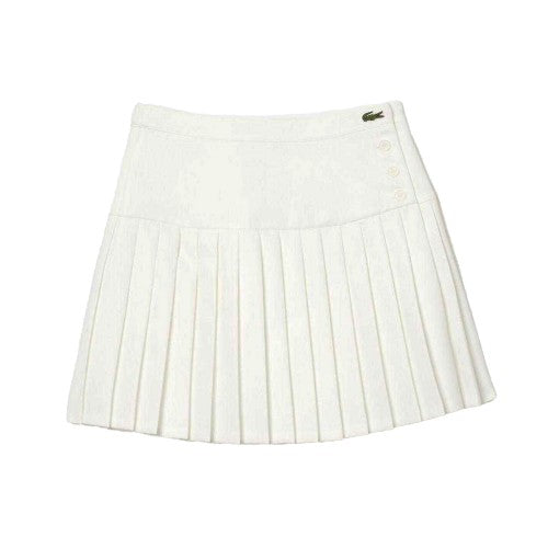 Front - Lacoste Womens/Ladies Knitted Tennis Skirt