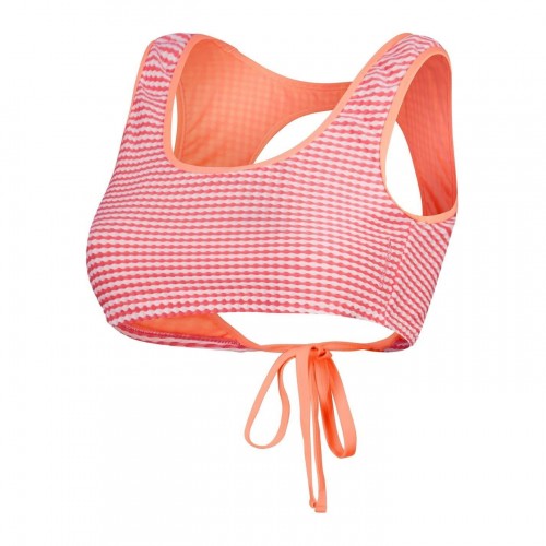 Front - Speedo Womens/Ladies Horizontal Stripe Bikini Top