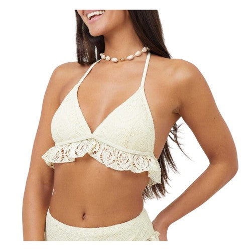 Front - Brave Soul Womens/Ladies Crochet Bikini Top