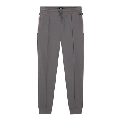 Front - Boss Mens Sense Patterned Slim Joggers