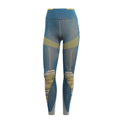 Front - Adidas Womens/Ladies Seamless Geometric Pattern Shaping Leggings