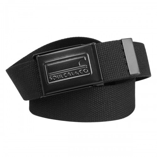 Front - SoulCal Mens Logo Webbing Belt