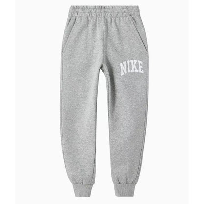 Front - Nike Childrens/Kids Heather Collegiate Logo Joggers