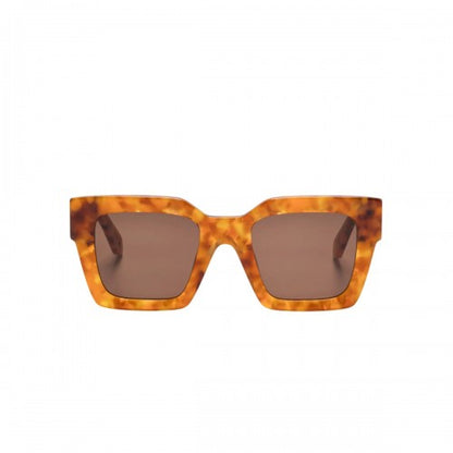 Front - Off White Jackson Tortoise Shell Sunglasses