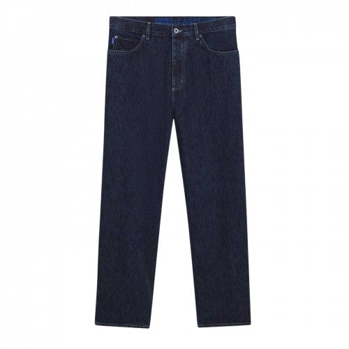 Front - Hugo Mens Denim Wide Leg Jeans
