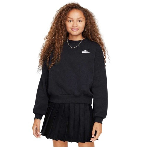 Front - Nike Childrens/Kids Boxy Long-Sleeved Sweatshirt