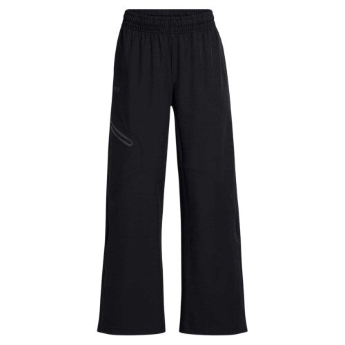 Front - Under Armour Womens/Ladies Unstoppable Woven Zip Pocket Relaxed Fit Joggers
