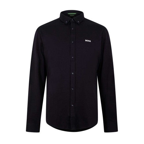 Front - Boss Mens Motion Regular Button-Down Shirt